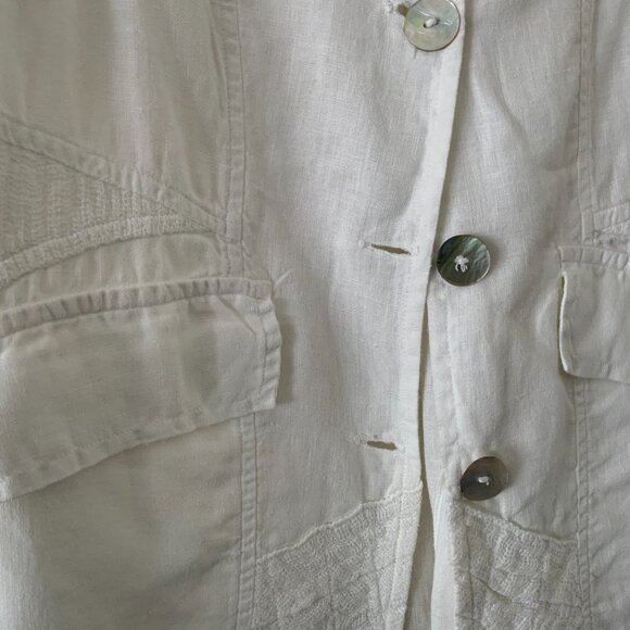 Marilu, Sz S, women's blazer, white - Picture 5 of 7